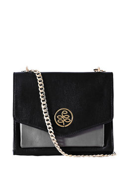 Eske - Lisbeth Genuine Leather Solid Pattern Sling Bag for Women