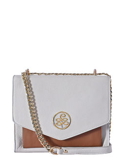 Eske - Lisbeth Genuine Leather Solid Pattern Sling Bag for Women