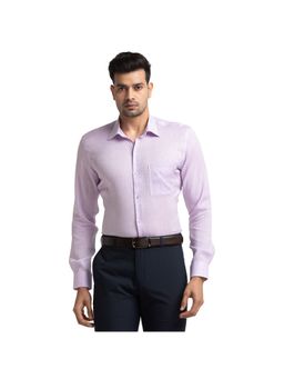 Raymond - Contemporary Fit Solid Purple Shirt