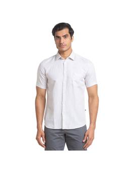 Parx - Slim Fit Solid Light Fawn Shirt