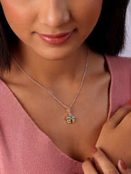 Mia by Tanishq - Home Sweet Home Silver Charm