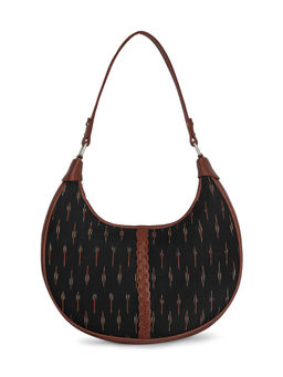 Zouk - Womens Self-Design Handicraft Material and Vegan Leather Hobo Bag