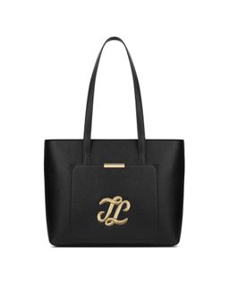 Lavie Signature - Avon Black Solid Tote Bag