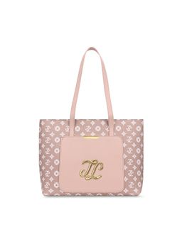 Lavie Signature - Mono Avon Pink Printed Tote Bag