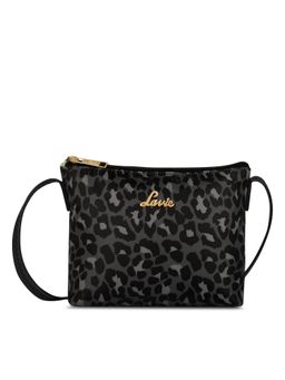 Lavie - Tessie Stripe Grey Polyester Animal Print Pouch