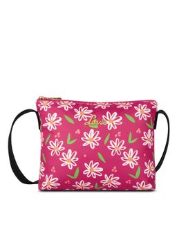 Lavie - Tessie Floral Pink Polyester Pouch