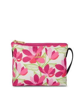 Lavie - Tessie Floral Off White Polyester Pouch