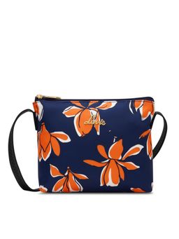 Lavie - Tessie Bloom Navy Blue Polyester Pouch
