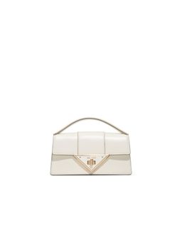 Aldo - AMILEAMINI White Women Top Handle Handbag With Detachable Strap