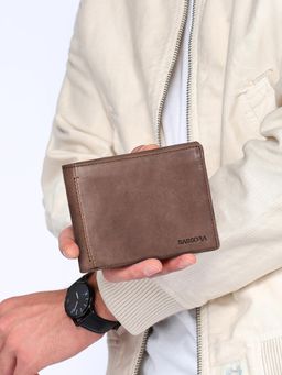 Sassora - Premium Genuine Leather Large Bi-fold RFID Protected Wallet (L)