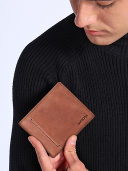 Sassora - Genuine Leather RFID Blocking Slim Bifold Wallet (M)