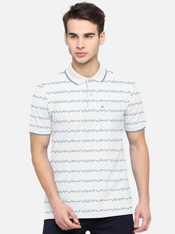 BULLMER - Collar Polo Neck Half Sleeve T-shirts For Men