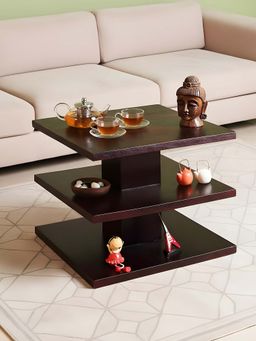 Ikiriya - Thames Sheesham Wood Coffee Table in Dark Walnut Finish (1 Year Warranty)