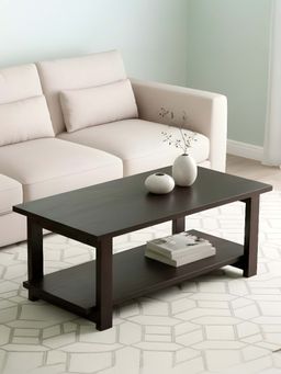 Ikiriya - Aroda Sheesham Wood Coffee Table in Mahogany Finish (1 Year Warranty)