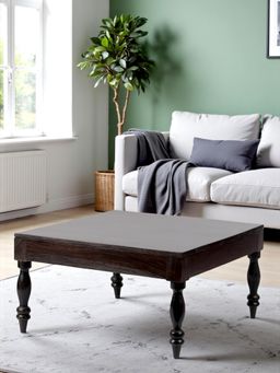 Ikiriya - Sydney Sheesham Wood Coffee Table in Mahogany Finish (1 Year Warranty)