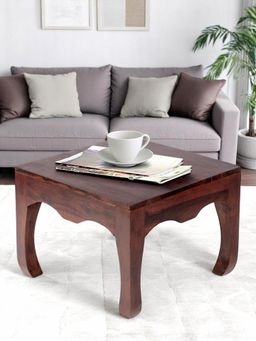 Ikiriya - Lyon Sheesham Wood Coffee Table in Dark Walnut Finish (1 Year Warranty)