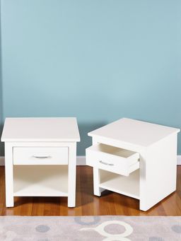 Ikiriya - Sheesham Wood Pack Of 2 End Tables / Corner Tables / Bedside Table (1 Year Warranty)