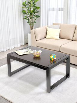 Ikiriya - Sheesham Wood Contemporary Coffee Table In Extra Dark Mahogany Finish (1 Year Warranty)