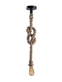 Homesake - Rustic Rope Hanging Ceiling Light 2Pcs