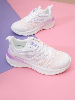 Truffle Collection - Purple Solid Sneakers