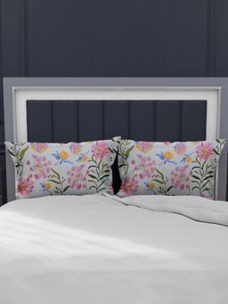 At Home by Nilkamal - Aurora Vienna Pillow Covers with Frill Set of 2-White