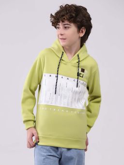 Monte Carlo - Boys Full Sleeve Hoodie - Green