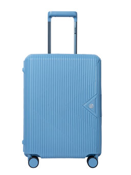 CARLTON - Unisex Blue Lock Cabin Hard Trolley Bag