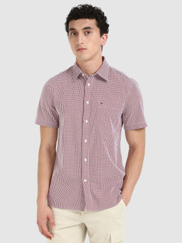 Tommy Hilfiger - Red Mini Check Shirt