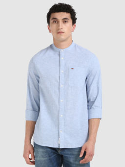 Tommy Hilfiger - Blue Solid Shirt