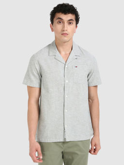 Tommy Hilfiger - Green Solid Shirt