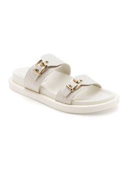 U.S. POLO ASSN. - Women Maria Off White Footbed Sandals