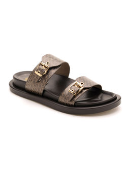 U.S. POLO ASSN. - Women Maria Brown Footbed Sandals