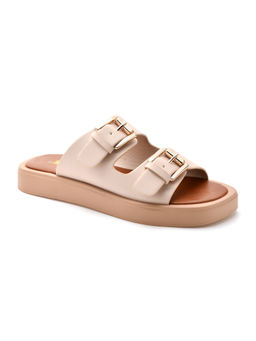 U.S. POLO ASSN. - Women Alandra Nude Footbed Sandals