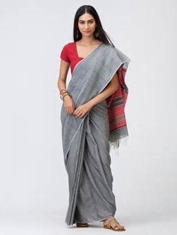 Fabindia - Cotton Extra Weft Woven Sari