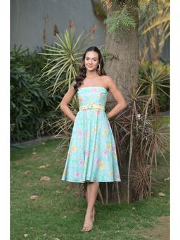 Ombrello - Green Frosted Mint Midi Dress (Set of 2)