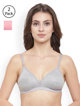 Floret - Wirefree Non-padded Seamless Bra - Multi-Color