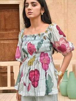 Taro India - Vivid Sky Top