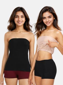 Adira - Multi-Colour Tube Tank Top (Pack Of 2)