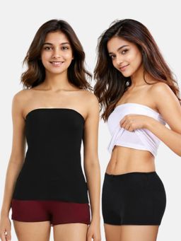 Adira - Multi-Colour Tube Tank Top (Pack Of 2)