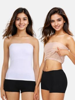 Adira - Multi-Colour Tube Tank Top (Pack Of 2)