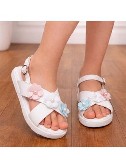 toothless - Girls White Fashion Sandals