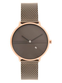 French Connection - Gunmetal Round Analog Casual Watch -FCM0001D