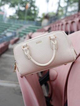 Kazo - Off White Juno Sling Bag With Detachable Strap (XS)