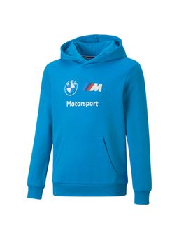 Puma - Bmw M Motorsport Ess Unisex Kids Blue Hoodie