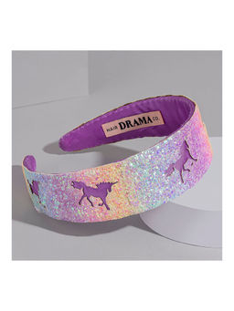 Hair Drama Co. - Unmagical Flat Hair Band - Purple