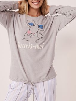 La Vie En Rose - Super Soft Crew Neck Long Sleeve Shirt