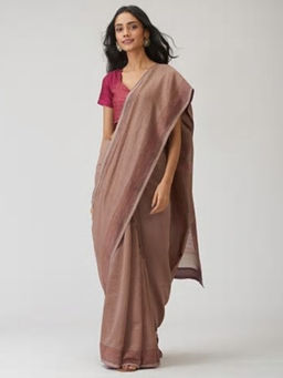 Fabindia - Cotton Silk Printed Sari