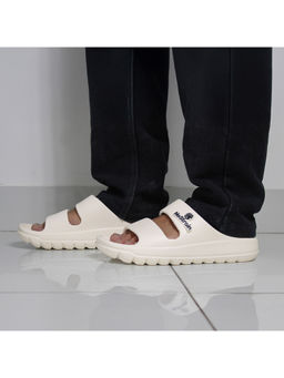 NoStrain - White Men Parallel Waterproof Sandals With High & Supportive Sole