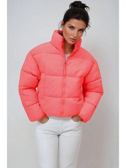KOTTY - Womens Cozy Durable and Effortlessly Chic Winter Puffer Jacket - Pink