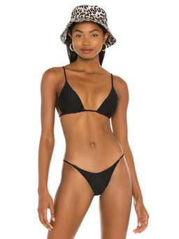 It's Now Cool - The String Bikini Top Black
